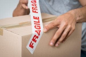 Moving fragile items